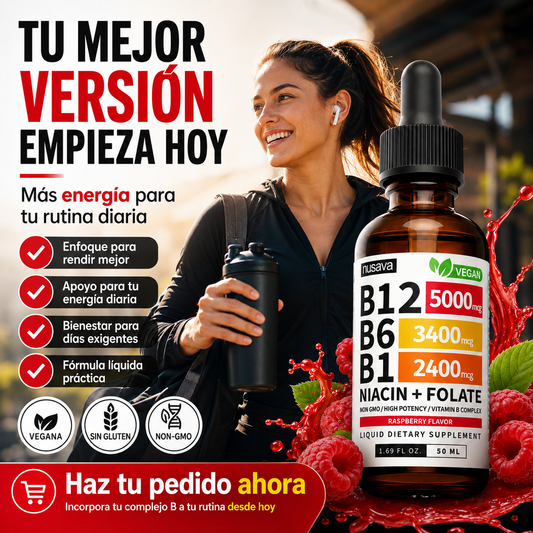 VITAMINA B12 - Complejo B de alta potencia