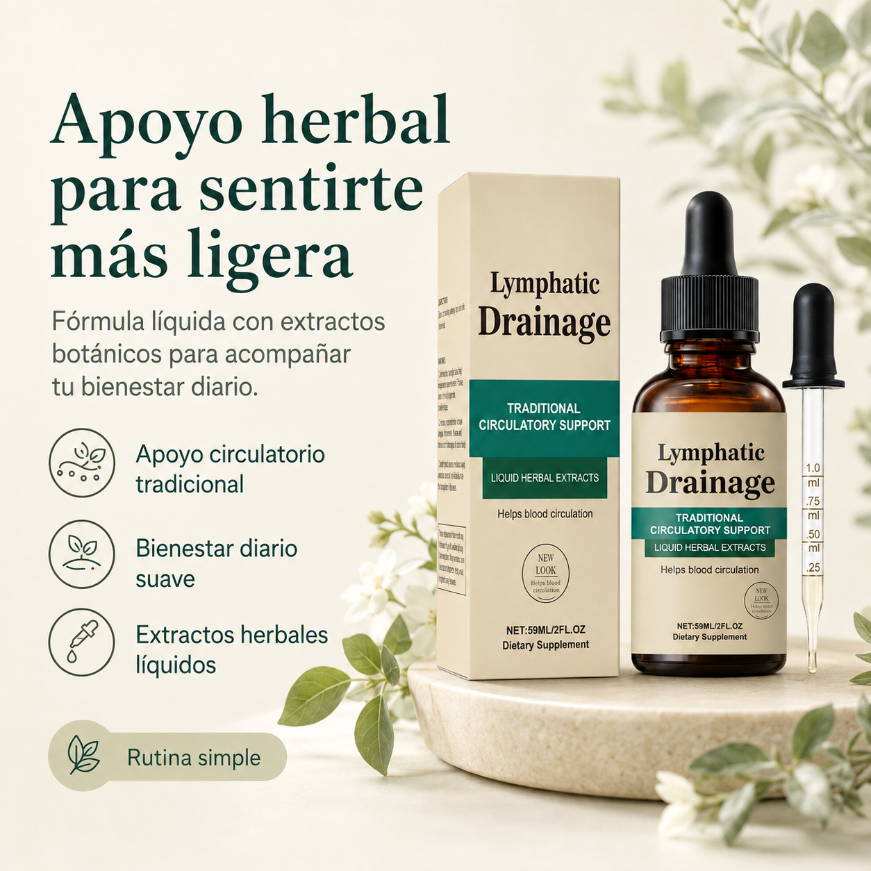 Sky Seeker Gotas Drenaje Linfático 60 ml