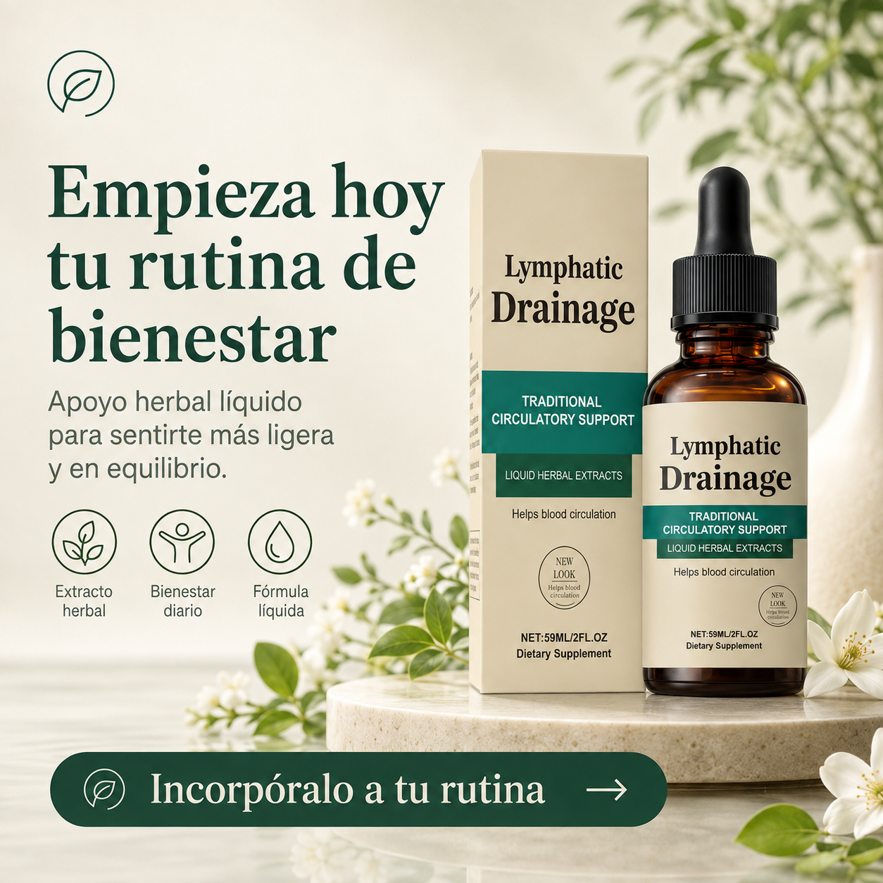 Sky Seeker Gotas Drenaje Linfático 60 ml