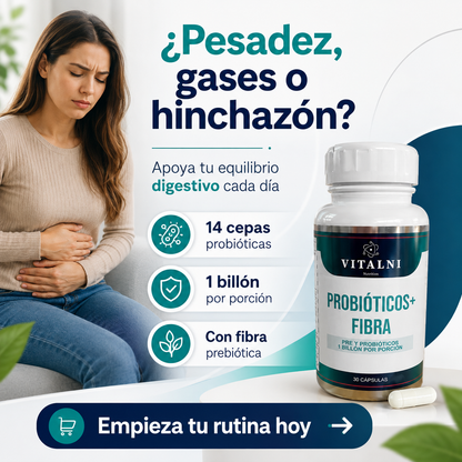 PROBIOTICOS + FIBRA