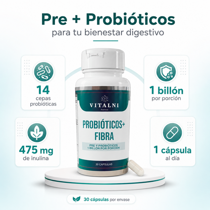 PROBIOTICOS + FIBRA