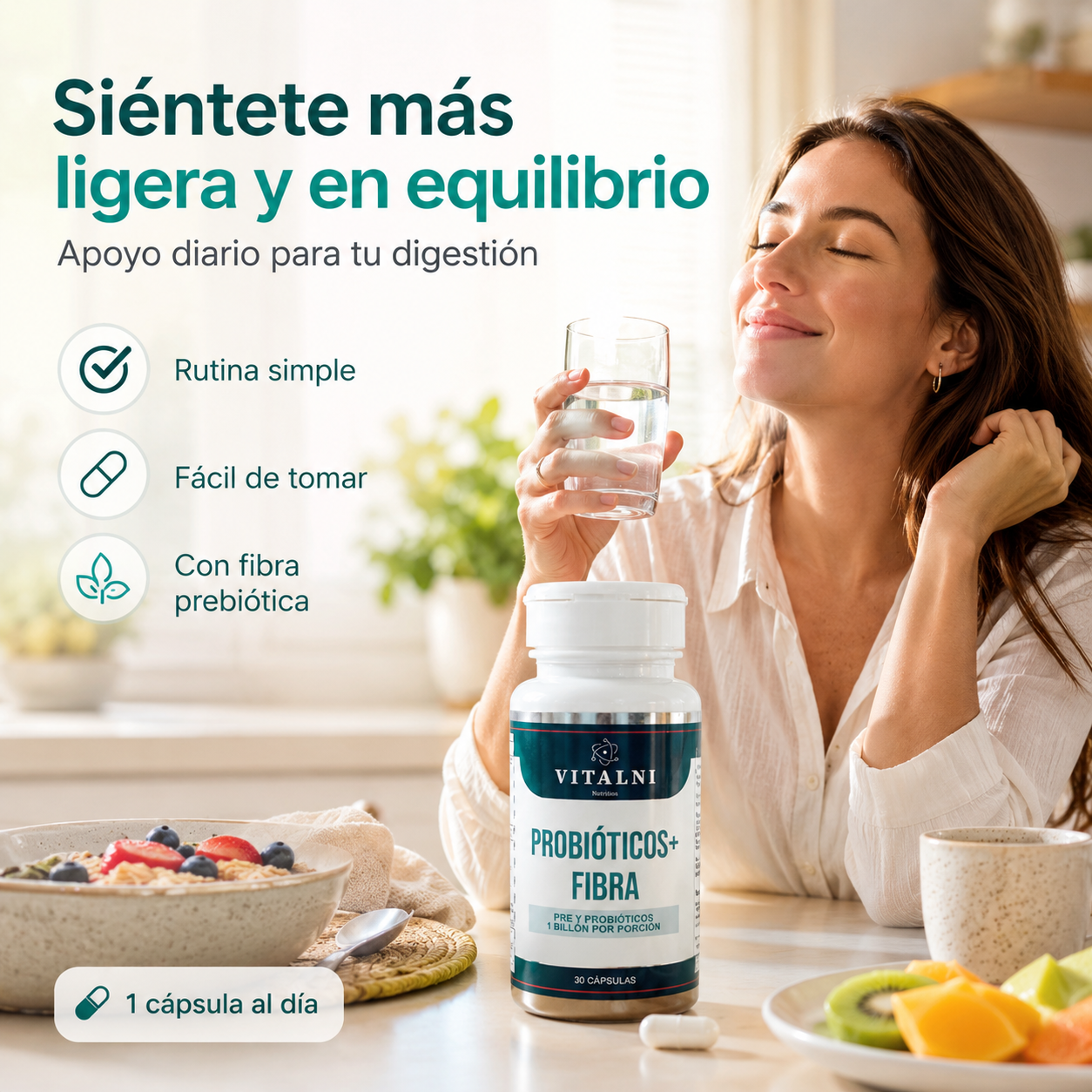 PROBIOTICOS + FIBRA